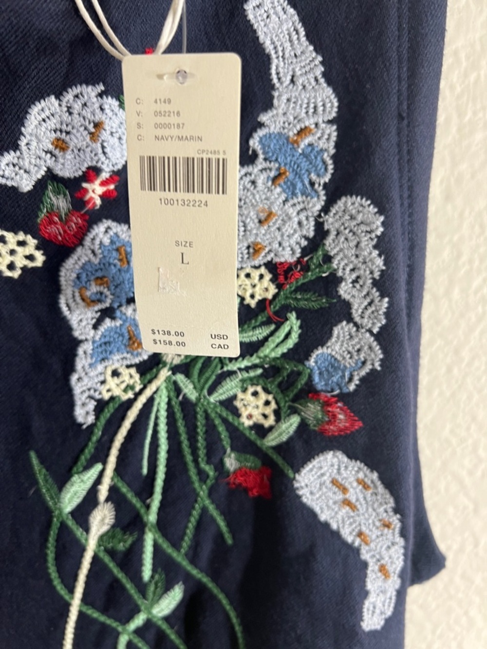 Anthropologie Daily Practice Sports Start Sleeveless Midi Dress nautical summer - Picture 11 of 14